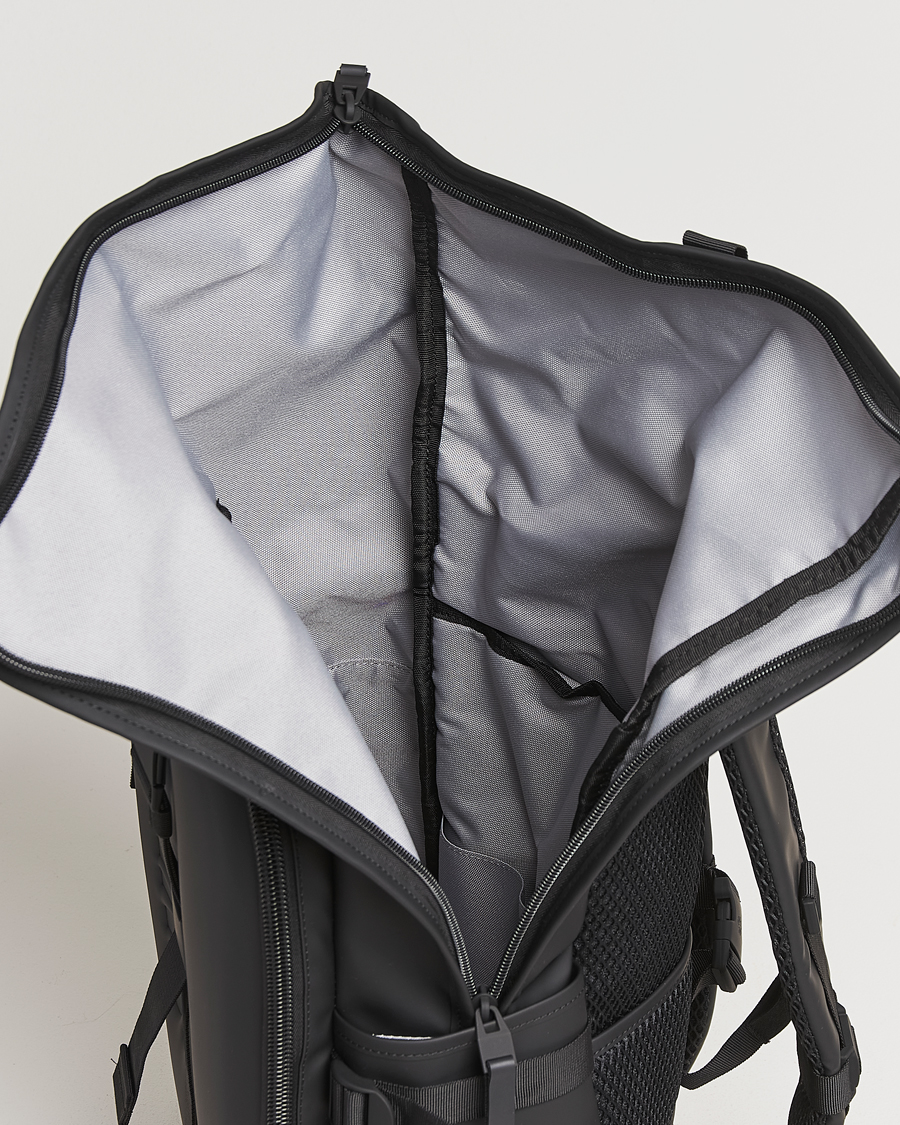Heren | RAINS Texel Moulded Backpack Black | RAINS | Texel Moulded Backpack Black