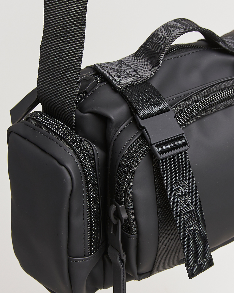Heren | RAINS Trail Crossbody Bag Black | RAINS | Trail Crossbody Bag Black
