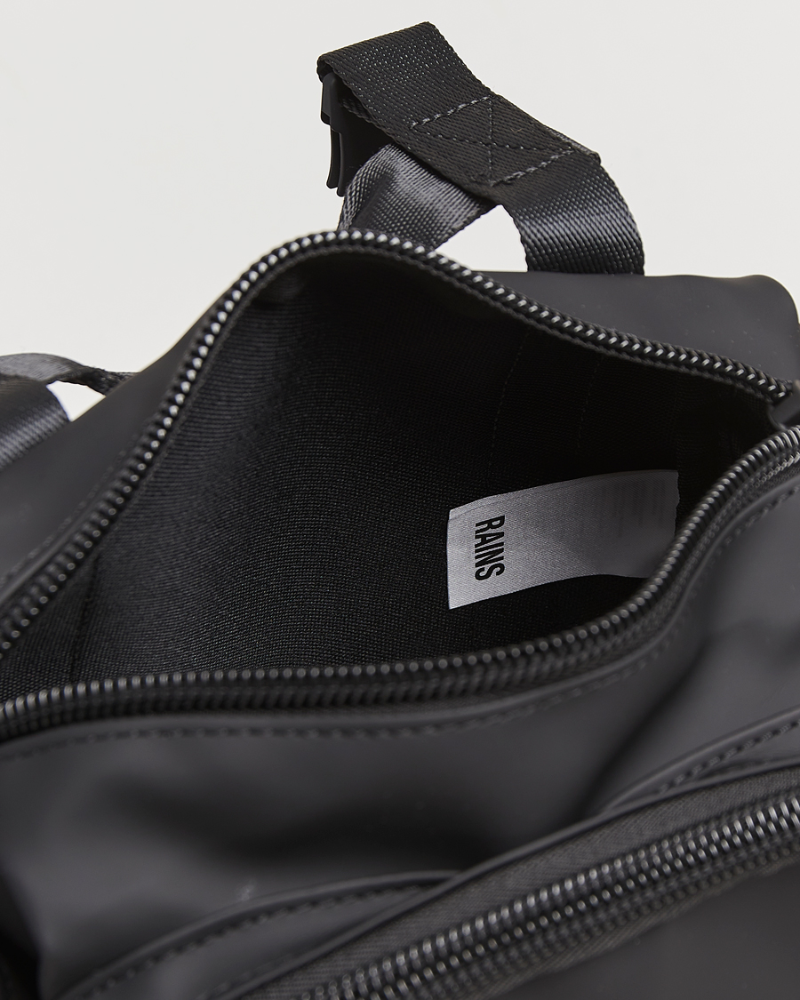 Heren | RAINS Trail Crossbody Bag Black | RAINS | Trail Crossbody Bag Black