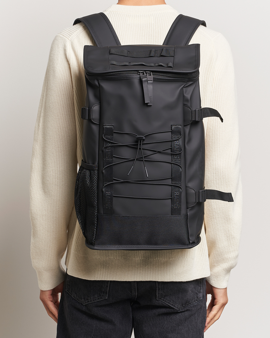 Heren | Tassen | RAINS | RAINSTrail Mountaineer BackpackBlack