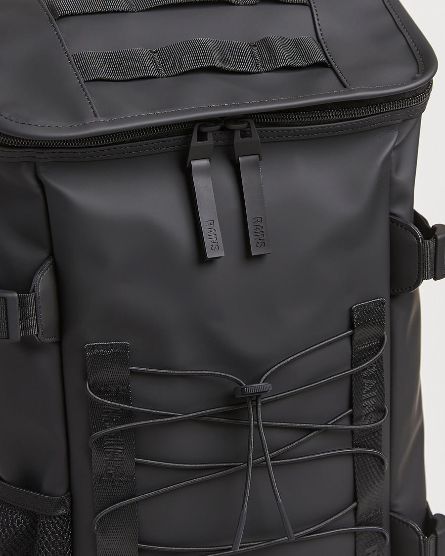 Heren | Tassen | RAINS | RAINSTrail Mountaineer BackpackBlack
