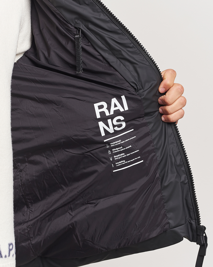 Heren | Jassen | RAINS | Alta Puffer Jacket Black