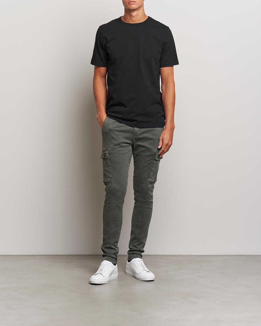 Heren | Broeken | Replay | Jaan Hyperflex Cargo Pants Dark Green