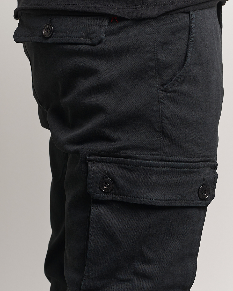 Heren | Broeken | Replay | Jaan Hyperflex Cargo Pants Black