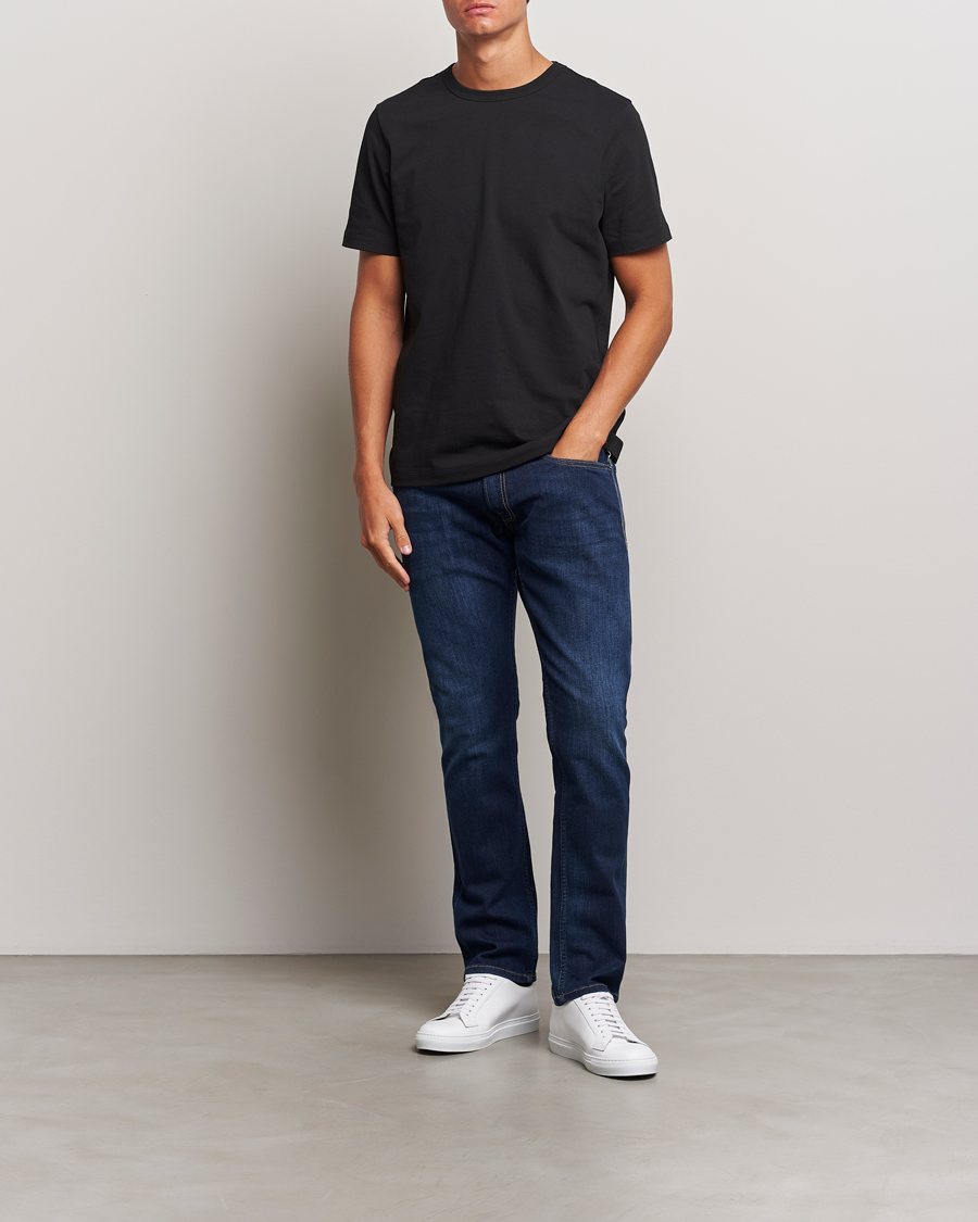 Heren | Jeans | Replay | Rocco Tapered Stretch Jeans Dark Blue