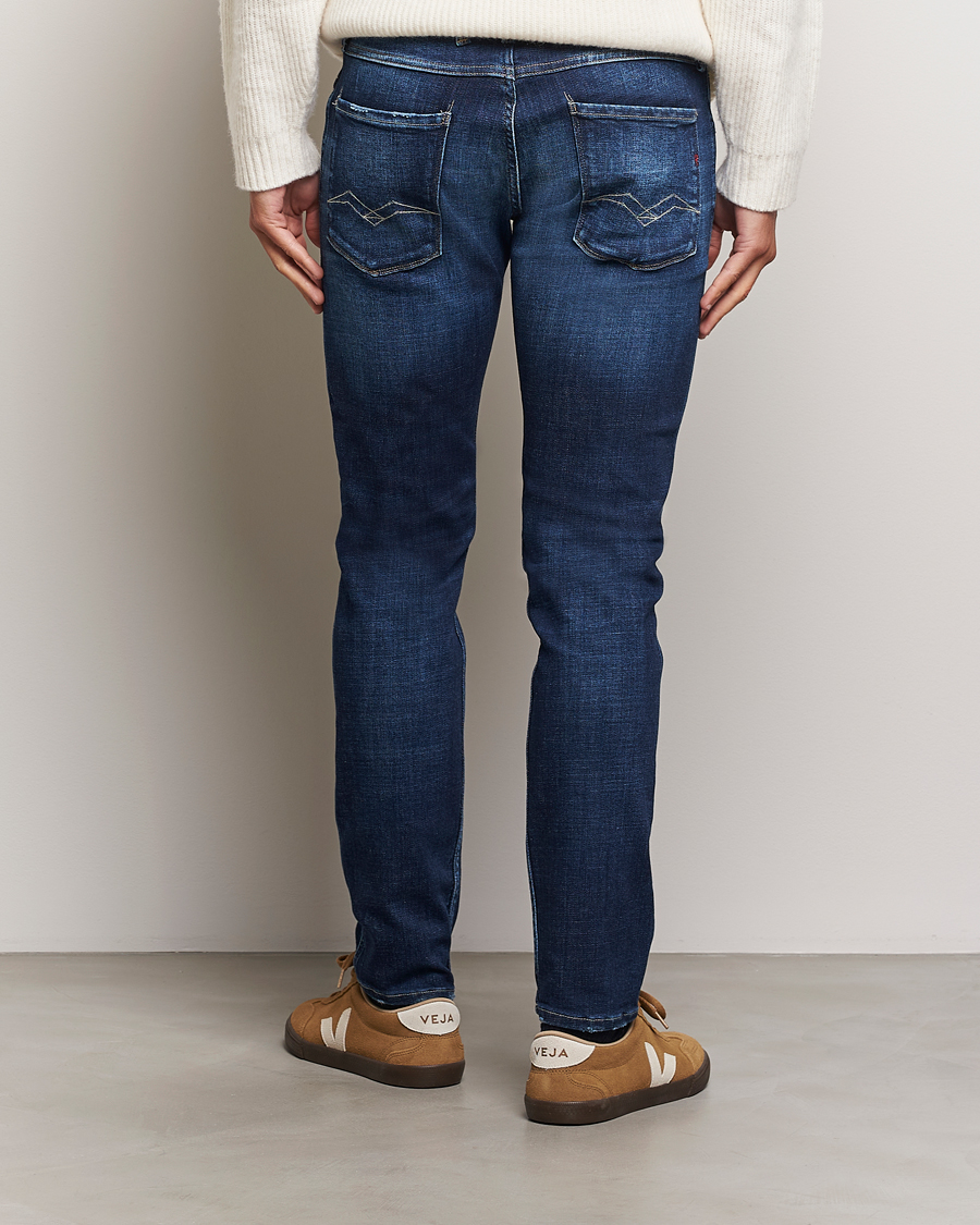 Heren | Jeans | Replay | Anbass 5 Years Wash Jeans Medium Blue