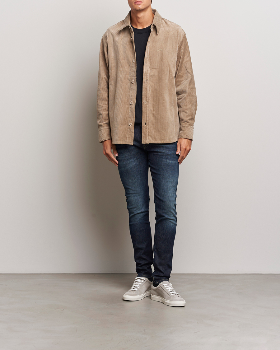 Heren | Jeans | Replay | Anbass Hyperflex Dust Jeans Dark Blue