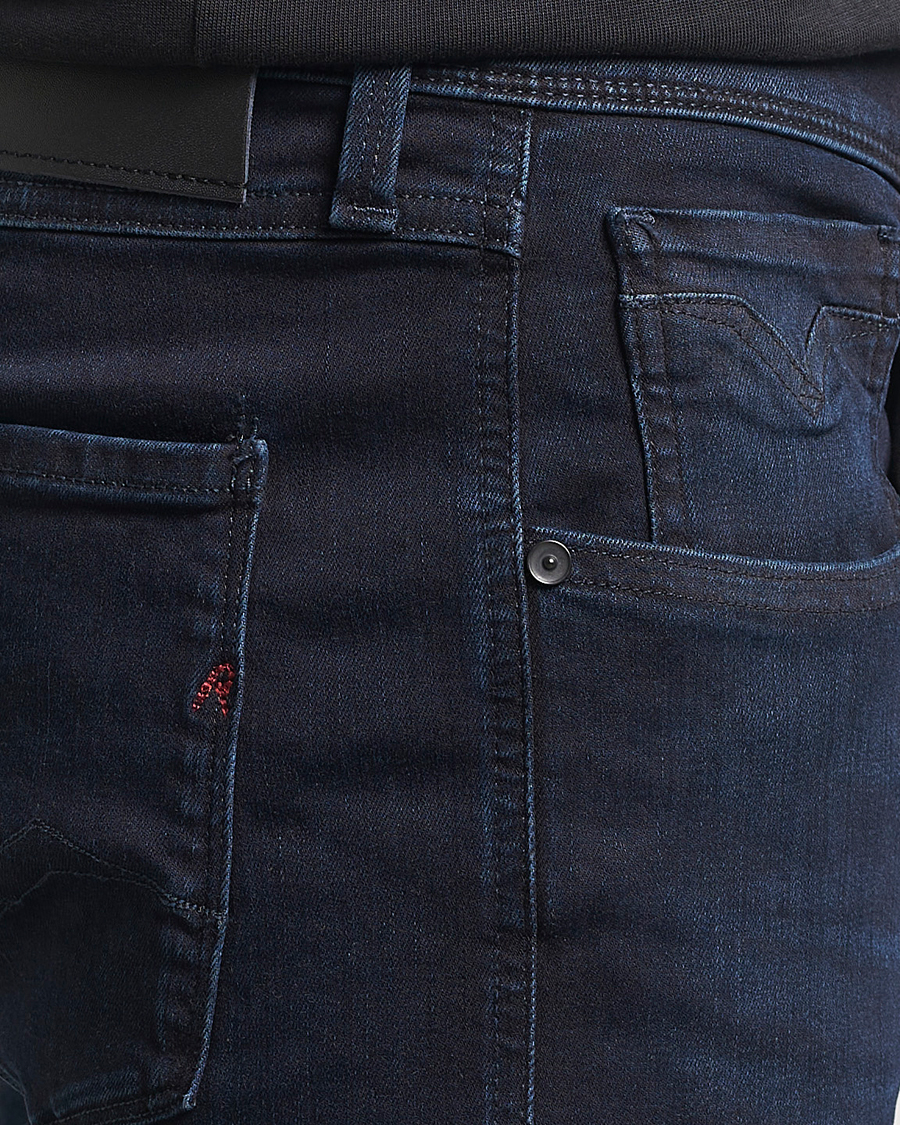 Heren | Jeans | Replay | Anbass Hyperflex Eco Plus Jeans Blue Black