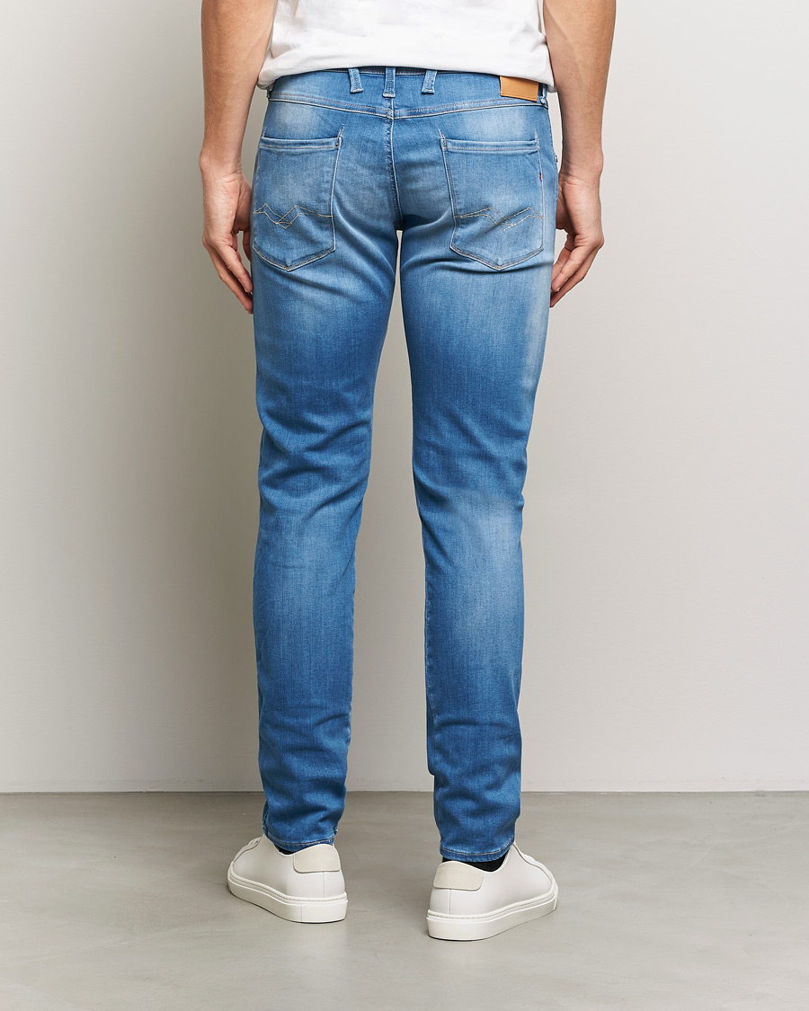 Heren | Jeans | Replay | Anbass Hyperflex Eco Plus Jeans Light Blue