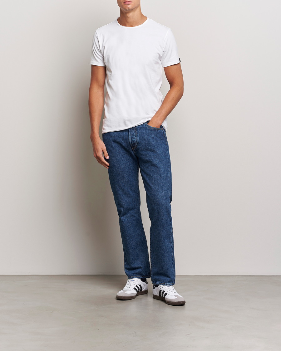 Heren | T-shirts | Replay | Crew Neck T-Shirt White