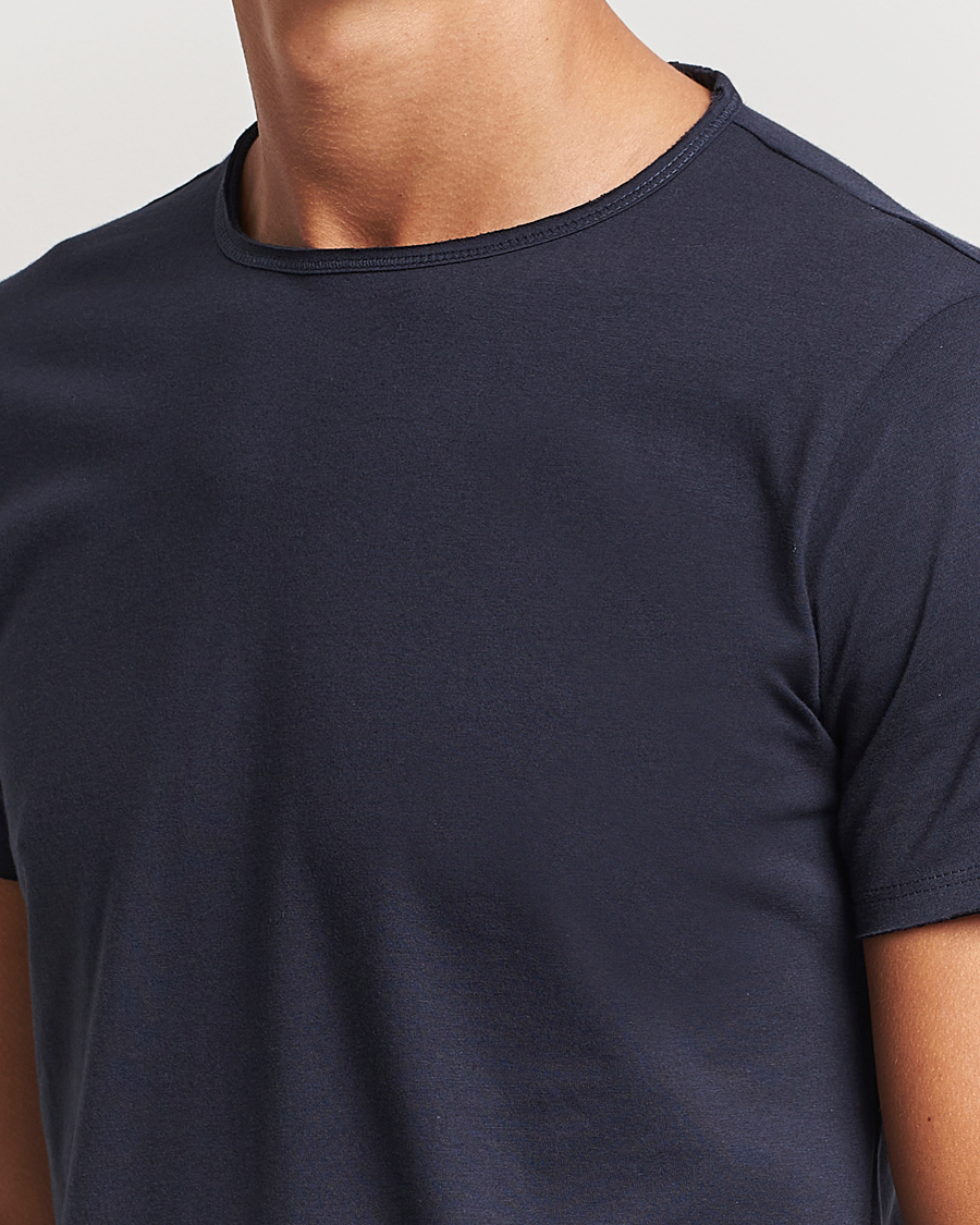 Heren | T-shirts | Replay | Crew Neck T-Shirt Night Blue