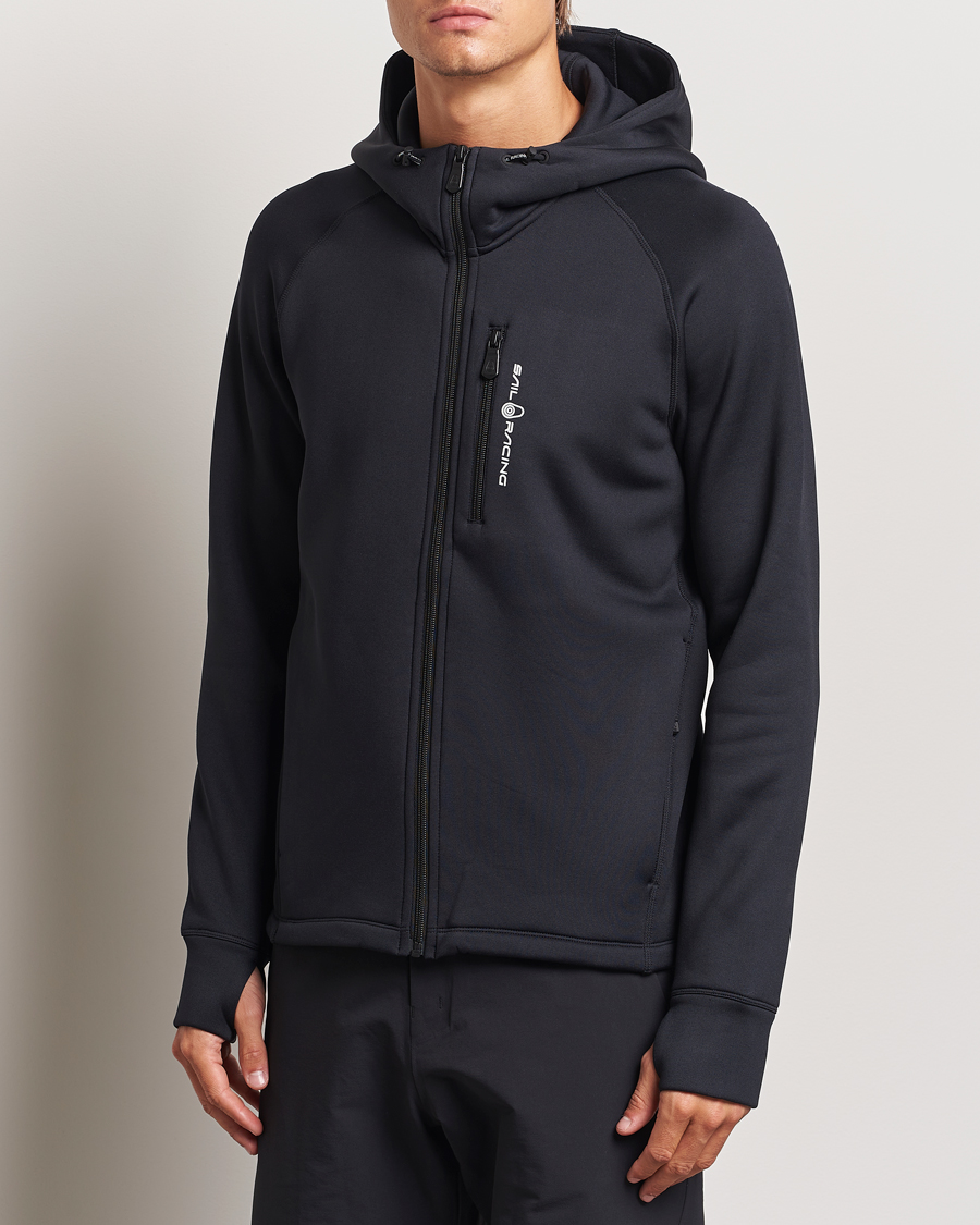 Heren | Truien | Sail Racing | Spray Powerstretch Full Zip Hoodie Carbon