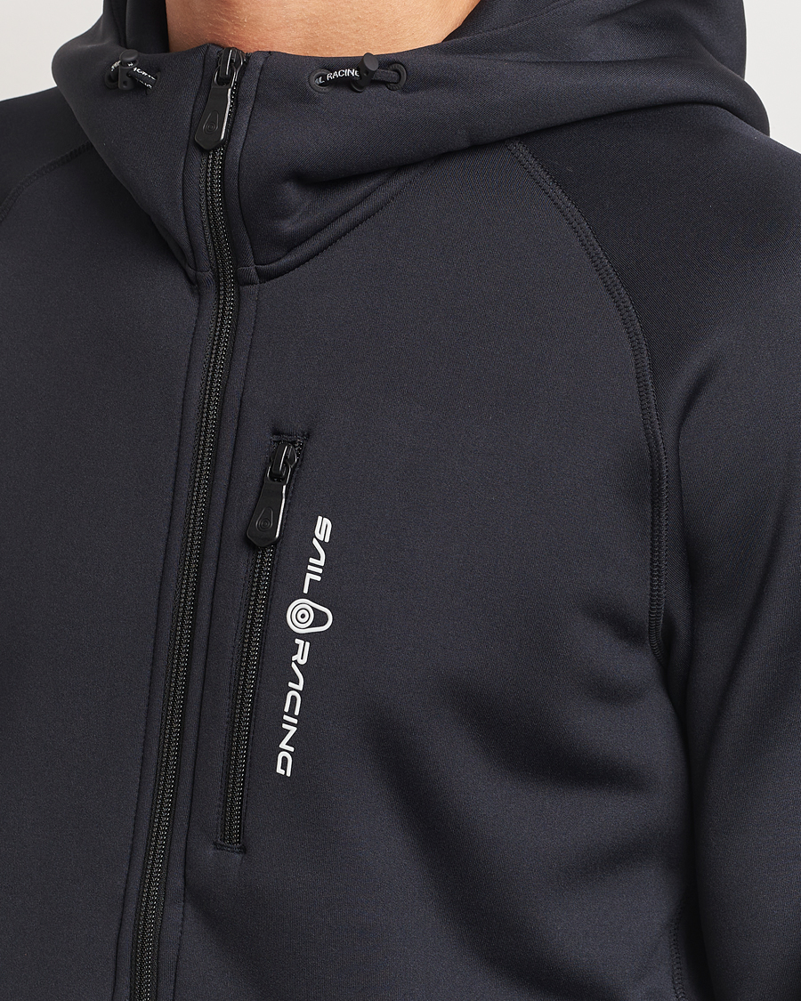 Heren | Truien | Sail Racing | Spray Powerstretch Full Zip Hoodie Carbon