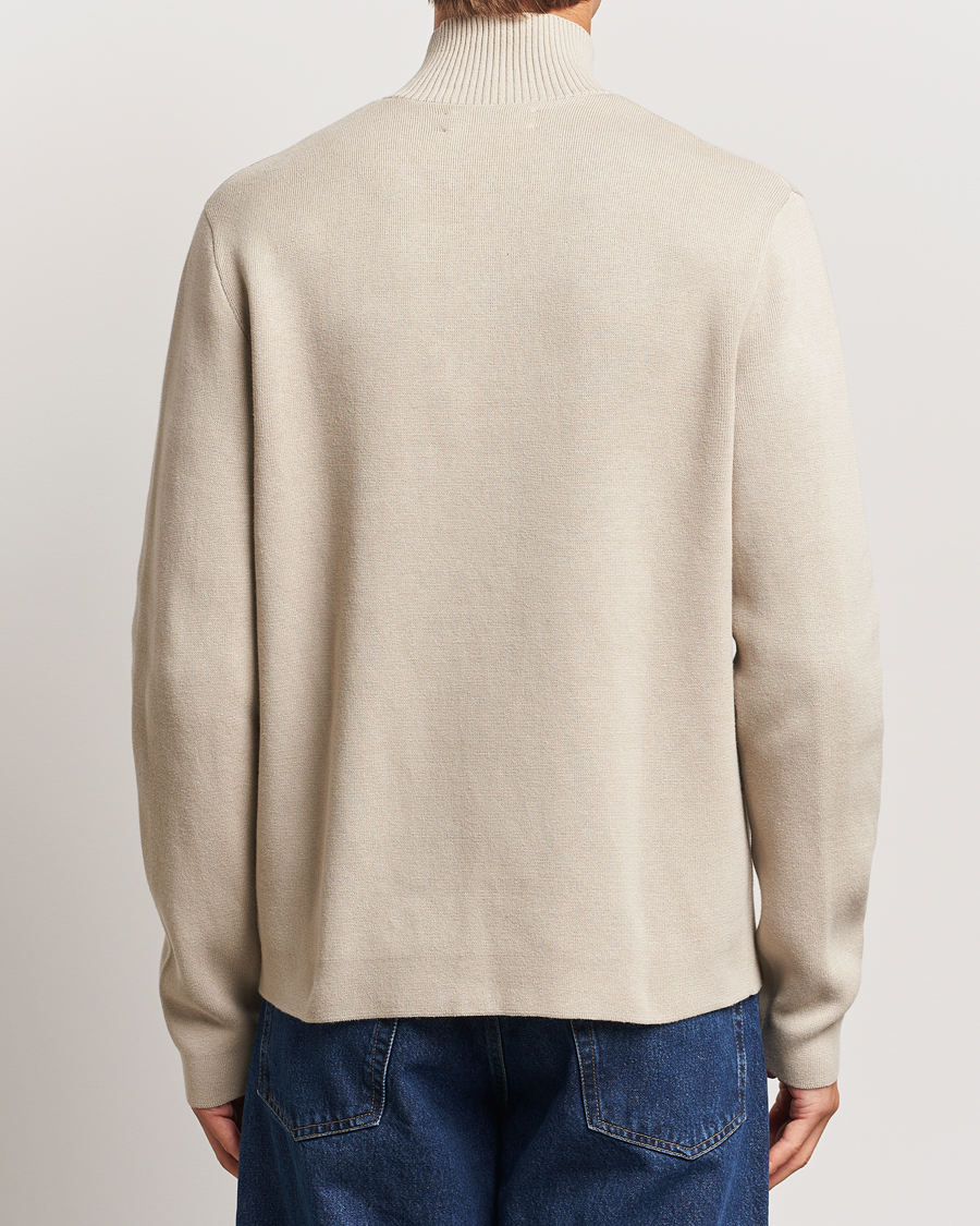 Heren | Truien | Samsøe Samsøe | Niklas Full Zip Abbey Stone