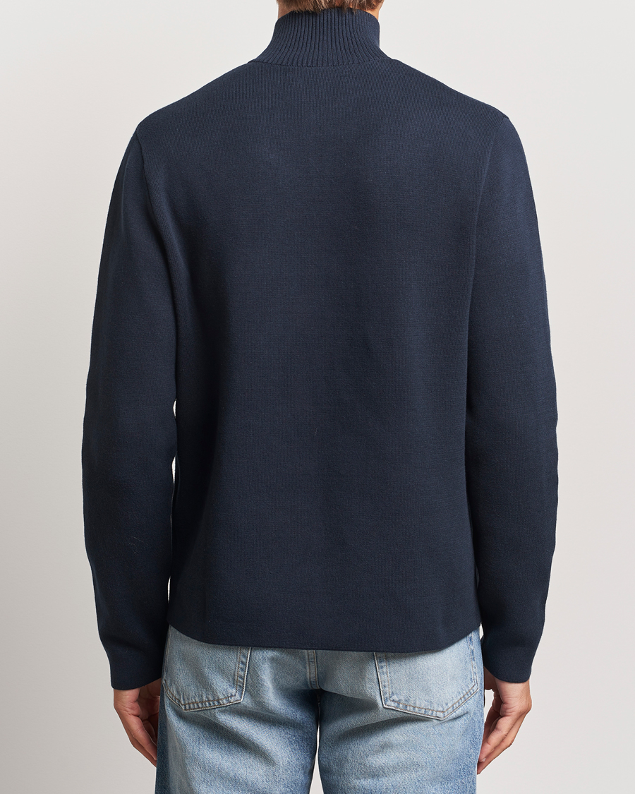 Heren | Truien | Samsøe Samsøe | Niklas Full Zip Salute Navy