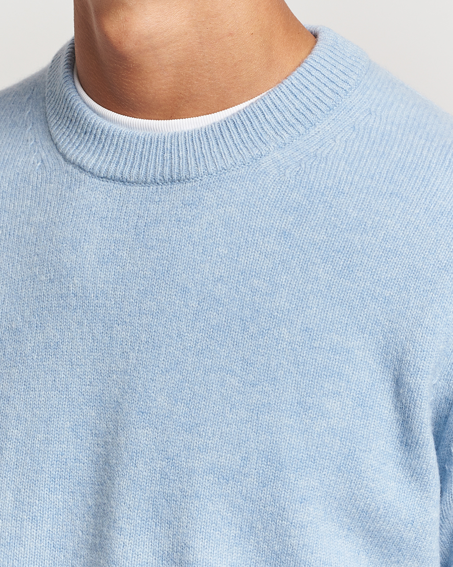 Heren | Truien | Samsøe Samsøe | Isak Knitted Crew Neck Subdued Blue