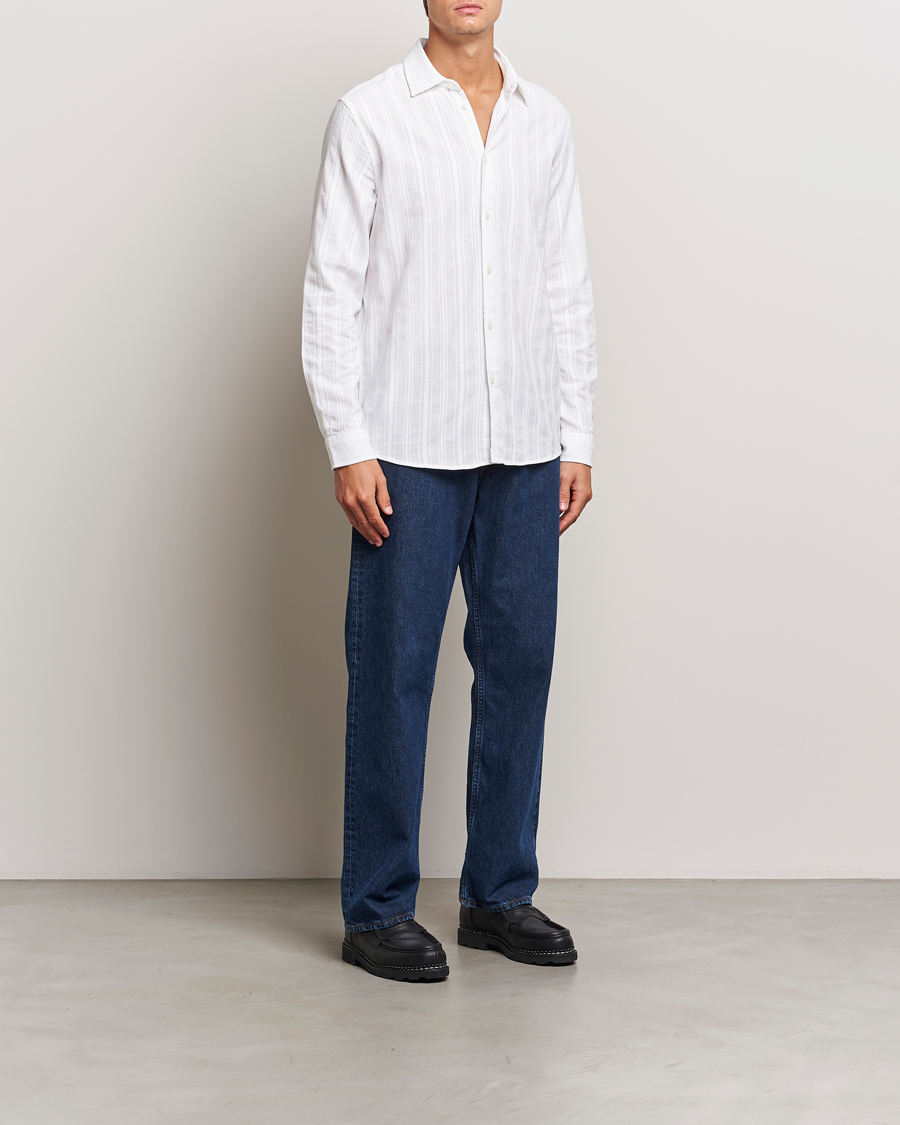 Heren | Overhemden | Samsøe Samsøe | Liam Structured Shirt White