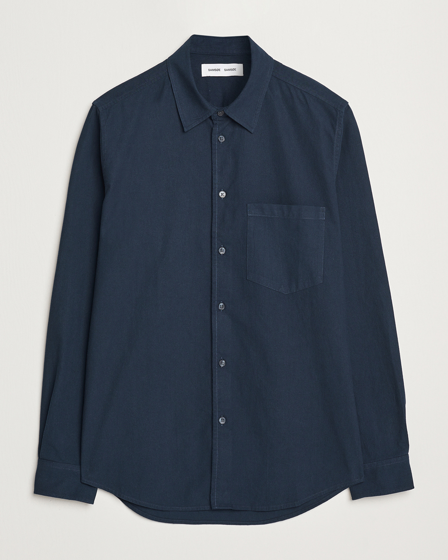 Heren | Overhemden | Samsøe Samsøe | Liam Shirt Salute Navy