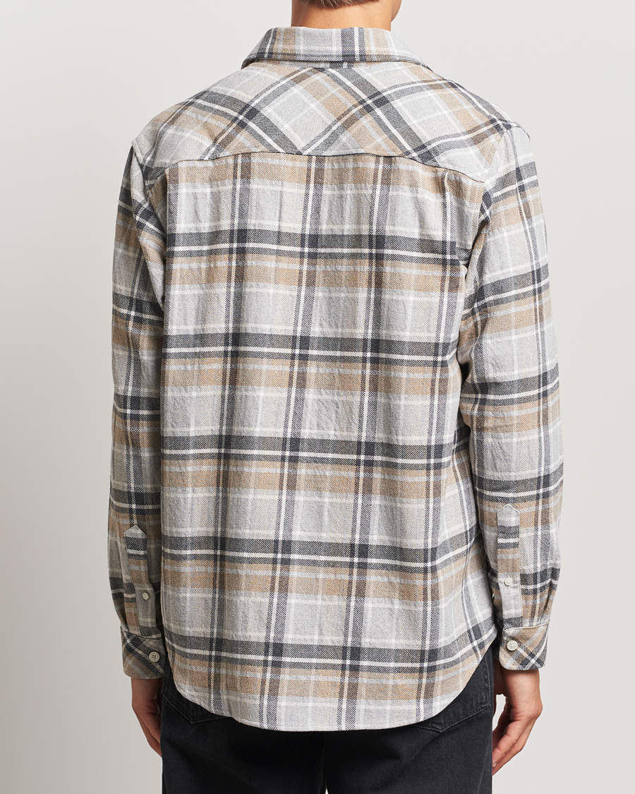 Heren | Overhemden | Samsøe Samsøe | Damon Checked Shirt Beige/Grey