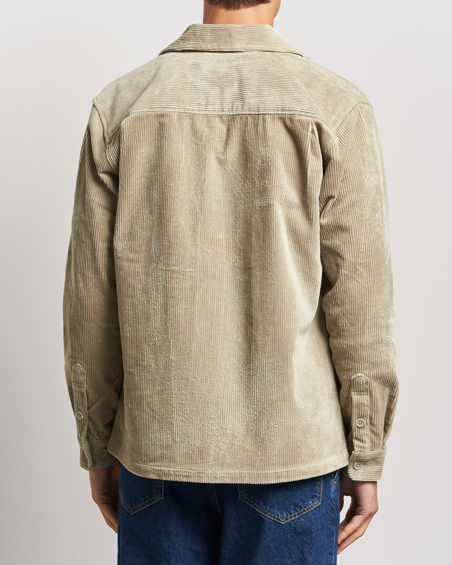 Heren | Overhemden | Samsøe Samsøe | Damon Corduroy Overshirt Abbey Stone