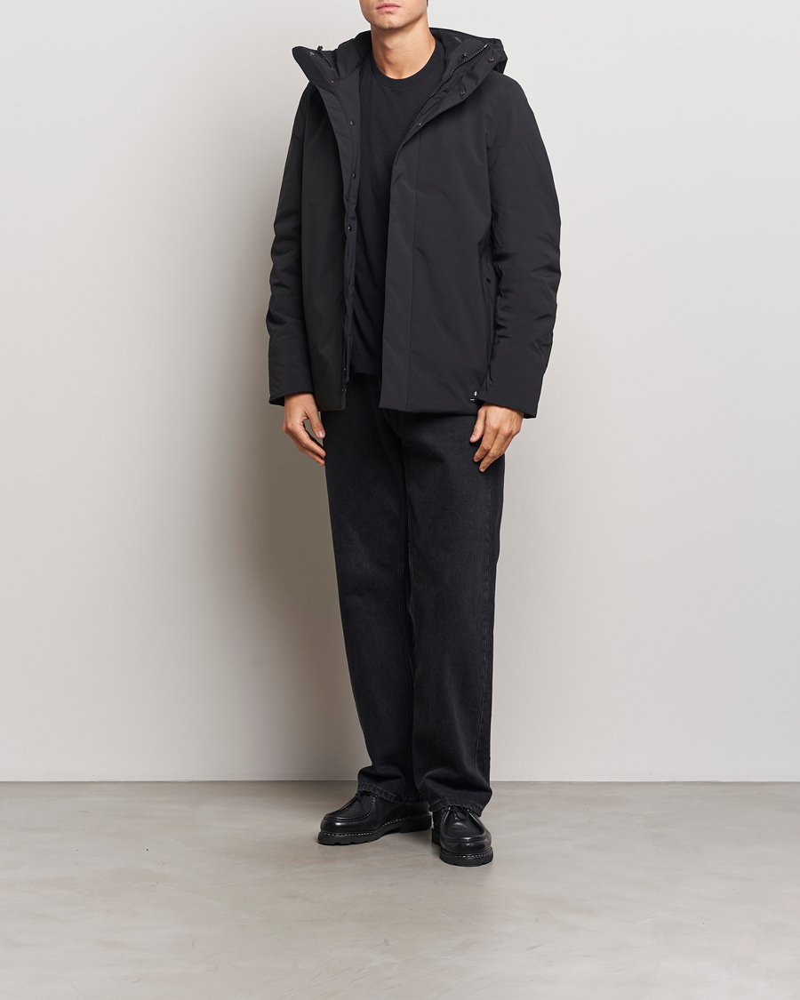 Heren | Jassen | Samsøe Samsøe | John Hooded Down Jacket Black