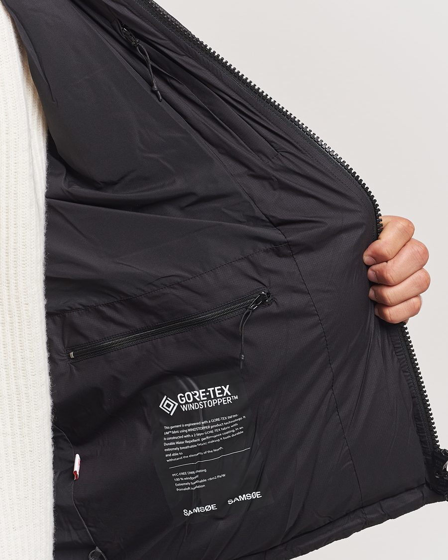 Heren | Jassen | Samsøe Samsøe | David Gore-Tex Down Jacket Black