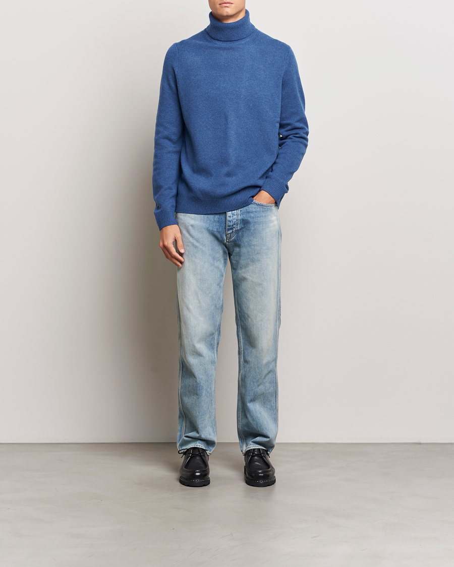 Heren | Truien | Samsøe Samsøe | Isak Knitted Turtleneck True Navy