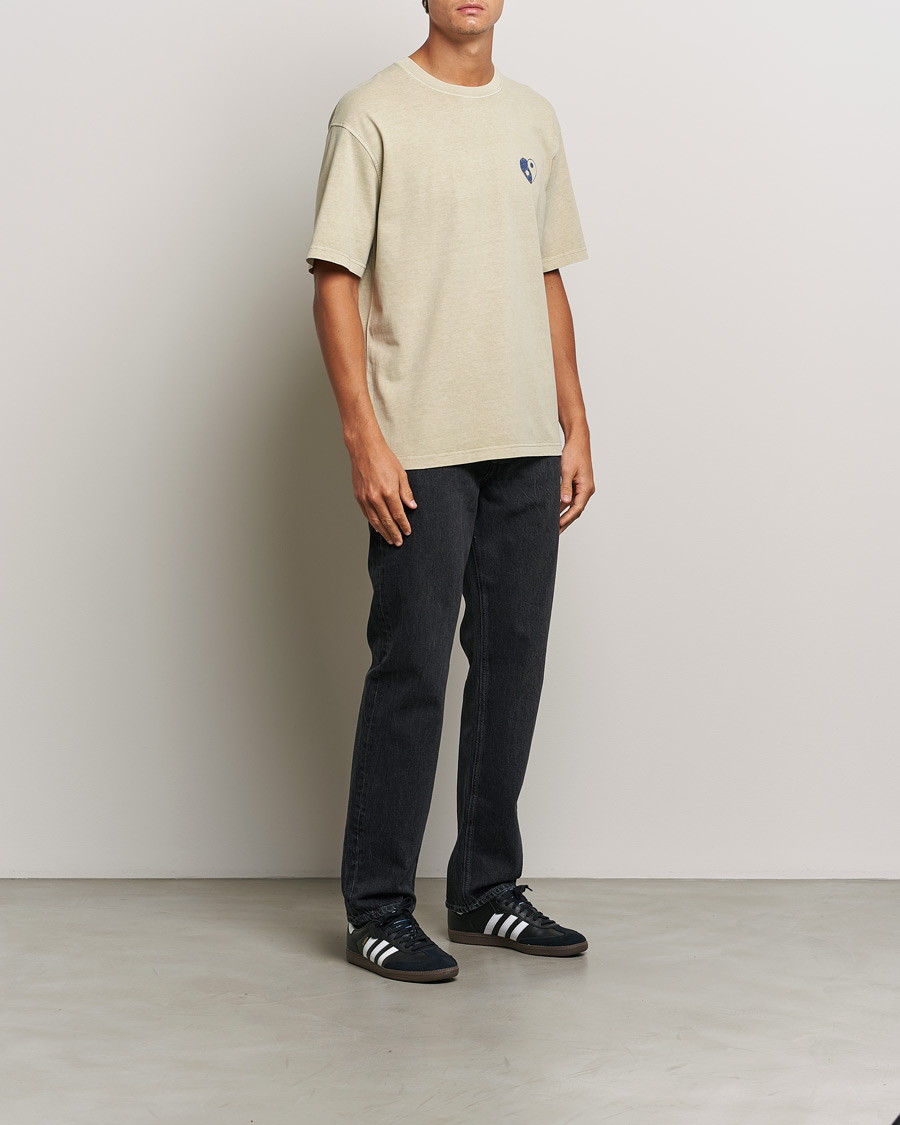 Heren | T-shirts | Samsøe Samsøe | Poetry Printed T-Shirt Abbey Stone Balance