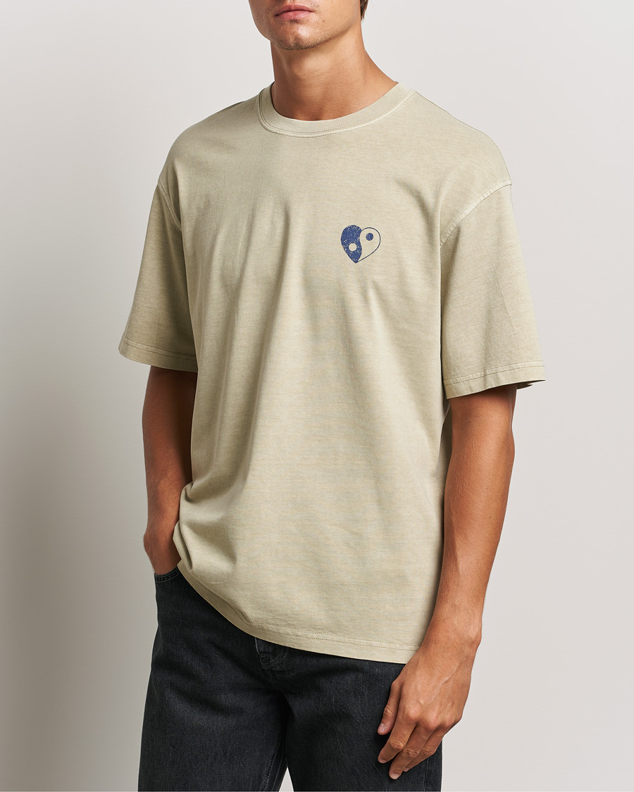 Heren | T-shirts | Samsøe Samsøe | Poetry Printed T-Shirt Abbey Stone Balance