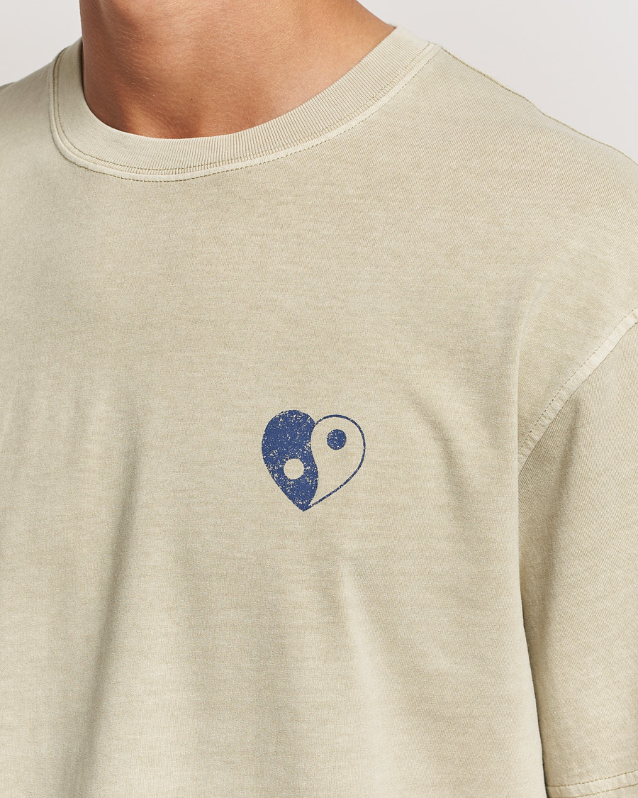 Heren | T-shirts | Samsøe Samsøe | Poetry Printed T-Shirt Abbey Stone Balance