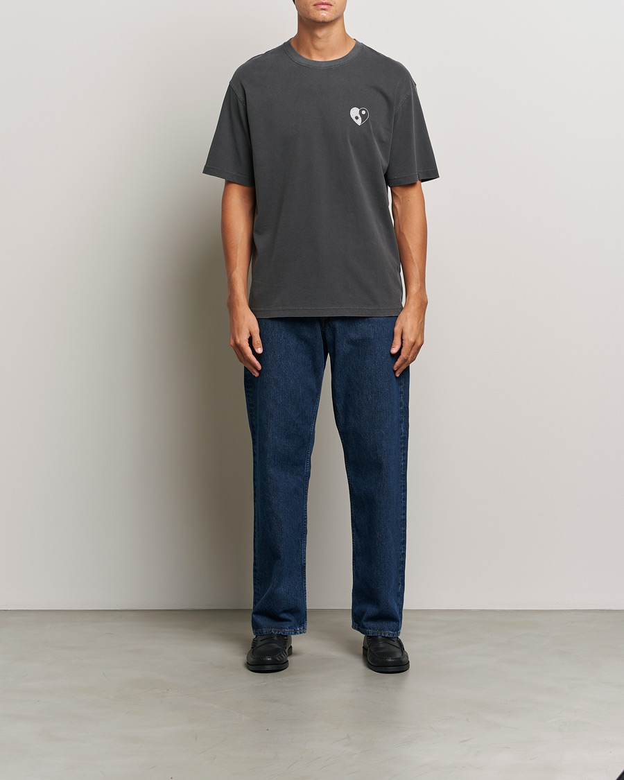 Heren | T-shirts | Samsøe Samsøe | Poetry Printed T-Shirt Black Balance