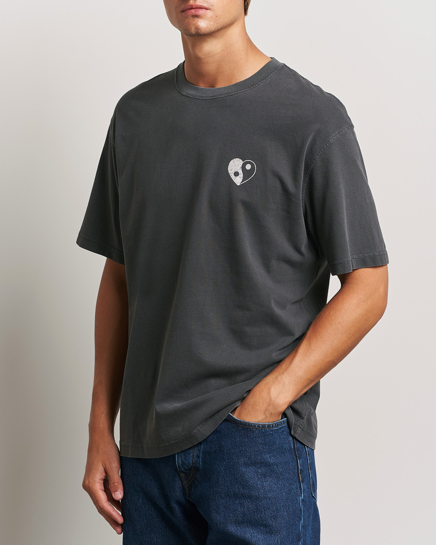 Heren | T-shirts | Samsøe Samsøe | Poetry Printed T-Shirt Black Balance