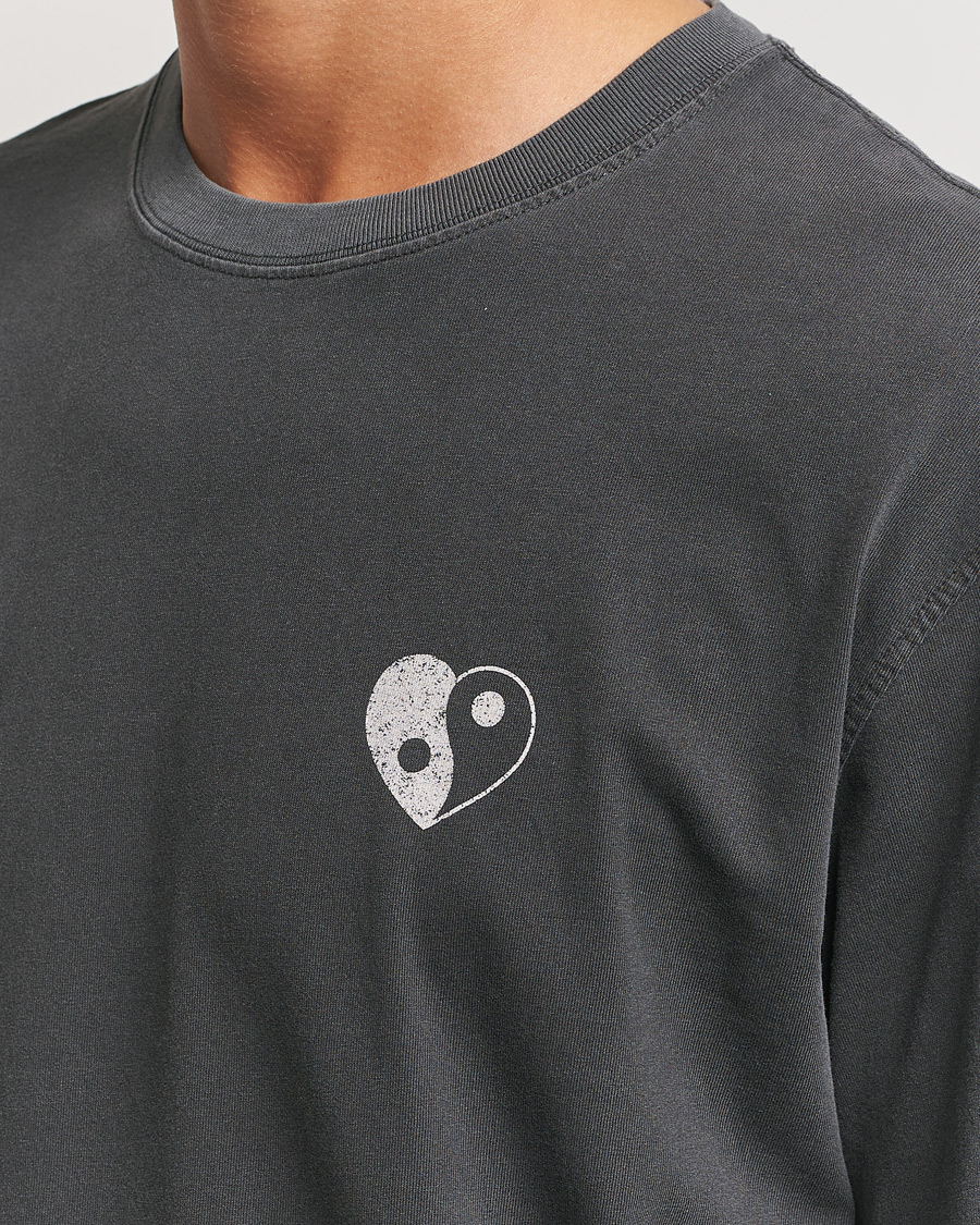 Heren | T-shirts | Samsøe Samsøe | Poetry Printed T-Shirt Black Balance