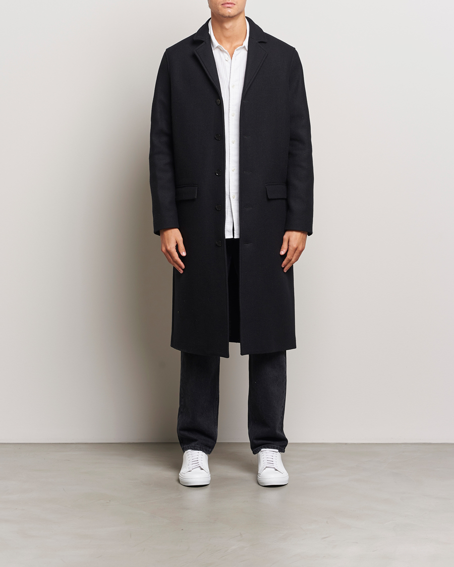 Heren | Jassen | Samsøe Samsøe | Tefsa Wool Coat Black