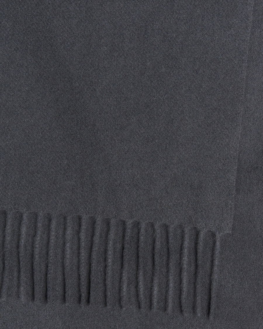 Heren | Samsøe Samsøe Efin Wool Scarf Black Oyster | Samsøe Samsøe | Efin Wool Scarf Black Oyster