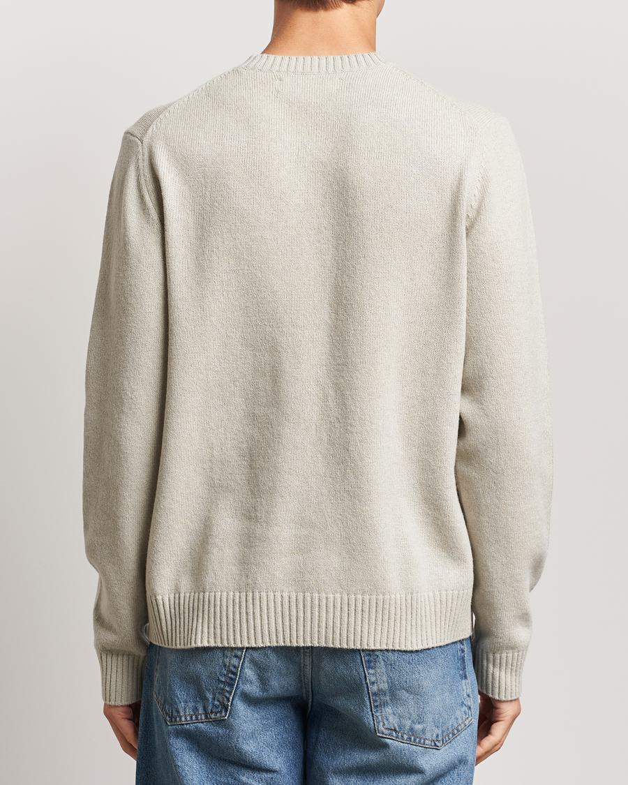 Heren | Truien | Samsøe Samsøe | Sylli Wool Crew Neck Abbey Stone