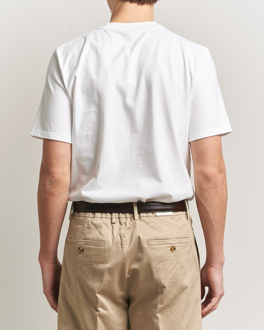 Heren | Truien | Stenströms | Pepita Merino Wool Vest Navy