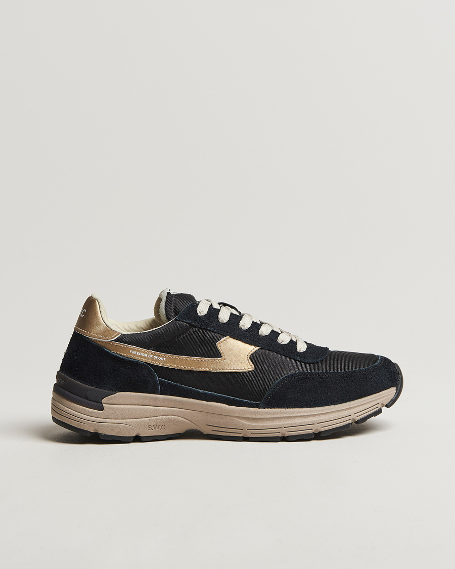 Heren | Sneakers | Stepney Workers Club | Osier S-Strike Runner Sneaker Black Gold