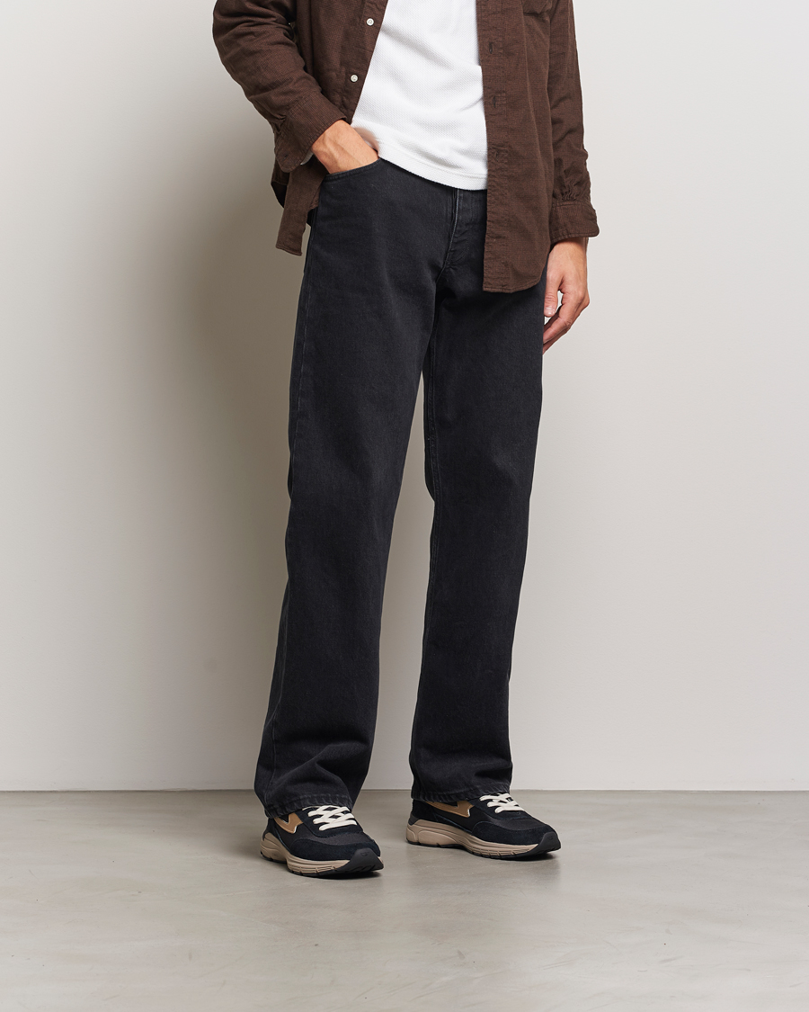 Heren | Sneakers | Stepney Workers Club | Osier S-Strike Runner Sneaker Black Gold