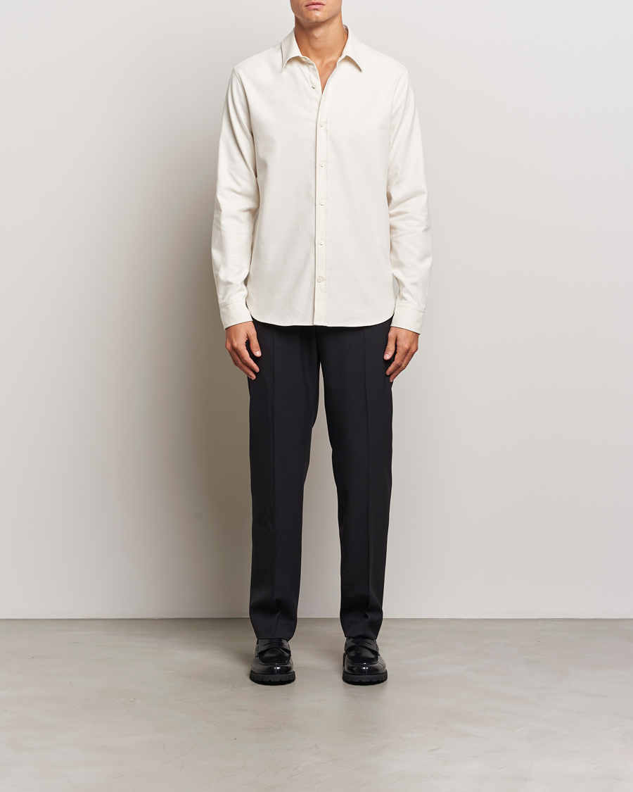 Heren | Overhemden | Tiger of Sweden | Benjamins Brushed Twill Shirt Seashell
