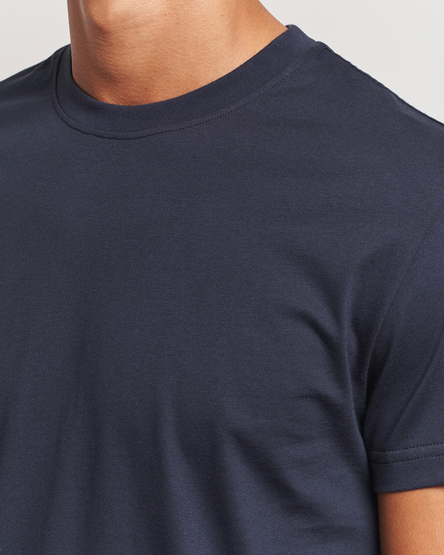 Heren | T-shirts | Tiger of Sweden | Dillan Crew Neck T-Shirt Light Ink