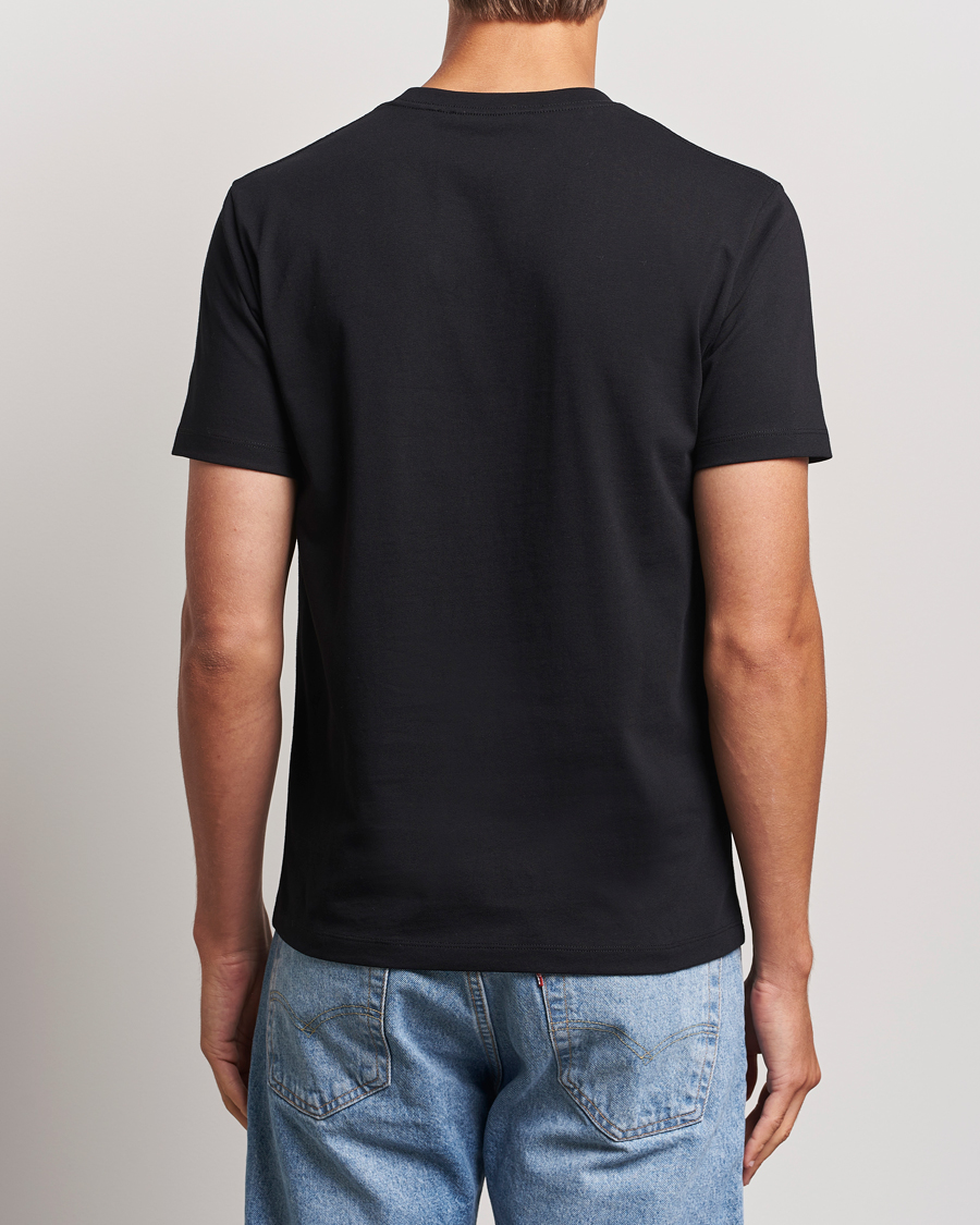 Heren | T-shirts | Tiger of Sweden | Dillan Logo Crew Neck T-Shirt Black