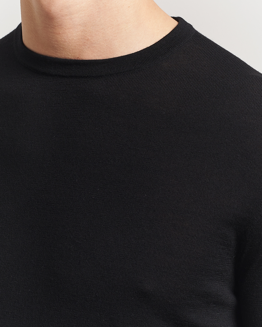 Heren | Truien | Tiger of Sweden | Connor Crew Neck Pullover Black