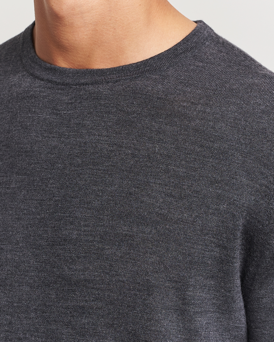 Heren | Truien | Tiger of Sweden | Connor Crew Neck Pullover Grey Street