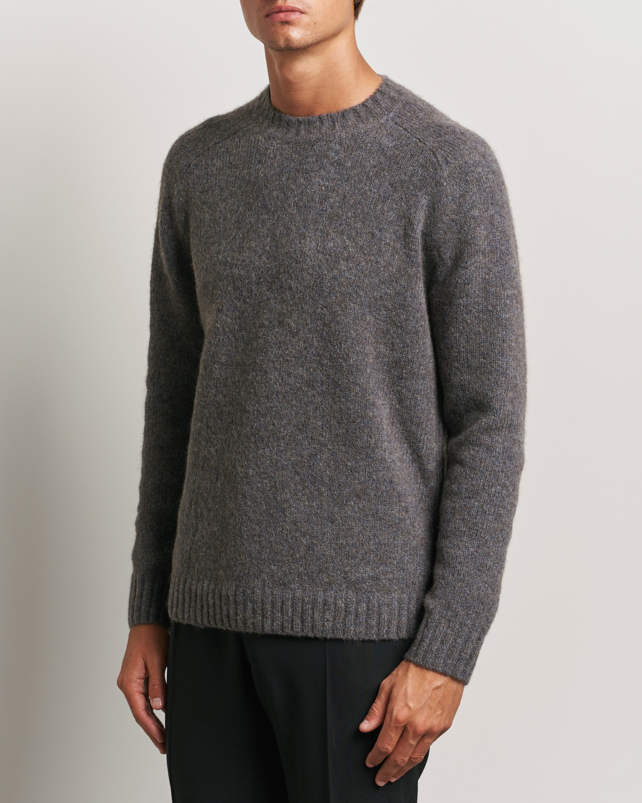 Heren | Truien | Tiger of Sweden | Adryan Yak/Alpaca Knitted Sweater Movie Grey