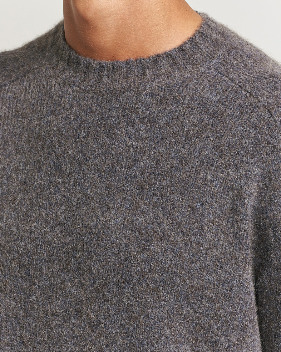 Heren | Truien | Tiger of Sweden | Adryan Yak/Alpaca Knitted Sweater Movie Grey