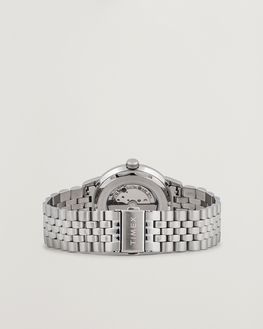 Heren | Timex Marlin Automatic Steel 40mm Silver | Timex | Marlin Automatic Steel 40mm Silver