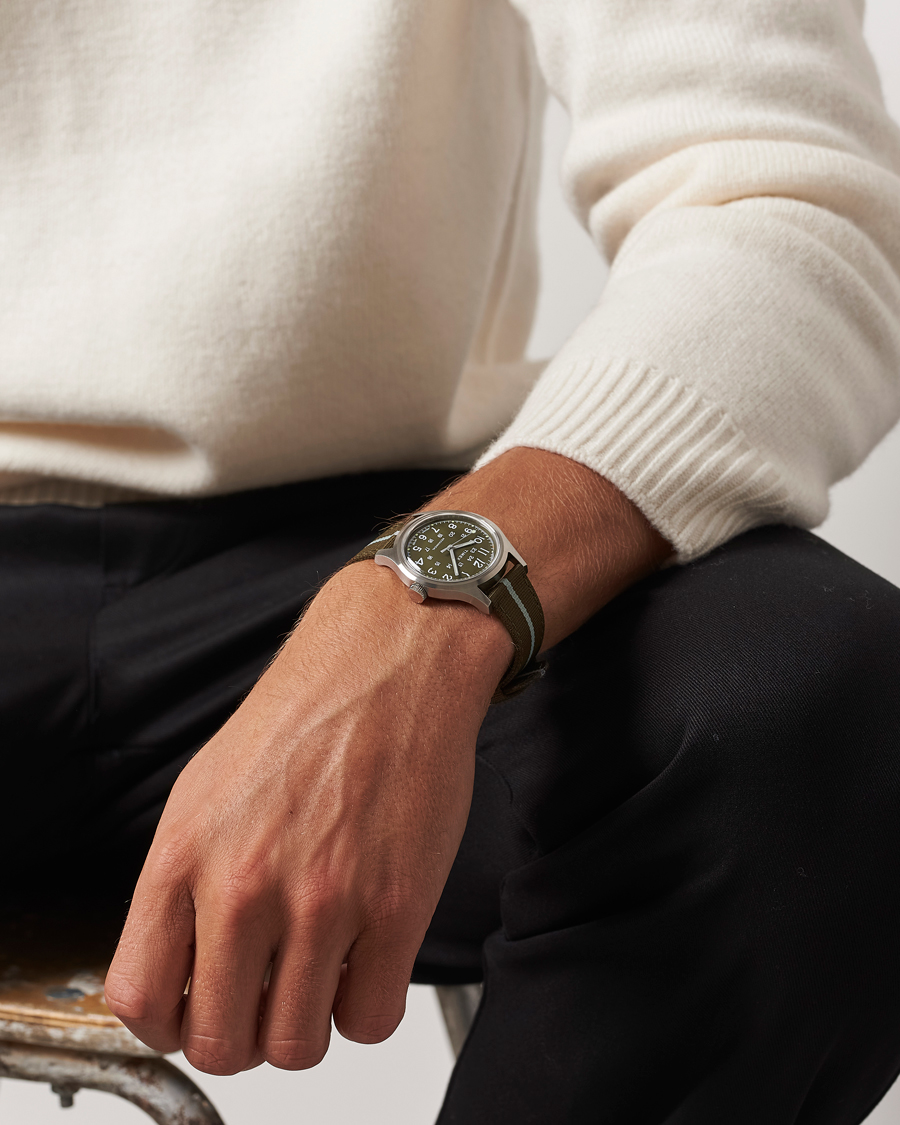 Heren | Timex MK1 Mechanical 36mm Green Dial | Timex | MK1 Mechanical 36mm Green Dial