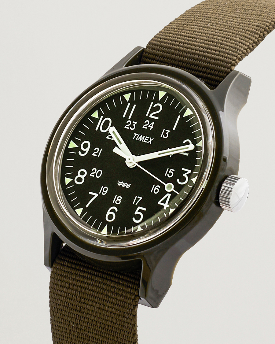 Heren | Timex MK1 Resin 36mm Green Dial | Timex | MK1 Resin 36mm Green Dial