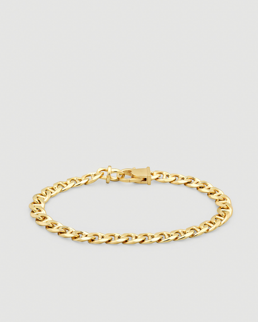 Heren | Tom Wood Jude Bracelet Gold | Tom Wood | Jude Bracelet Gold